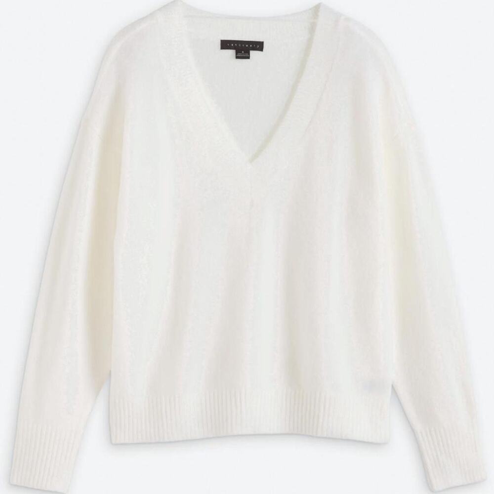 White Cotton Sweater, Sanctuary